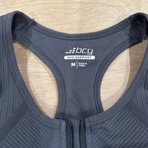 BCG Women's Gray Sports Bra - Picture 3 of 5